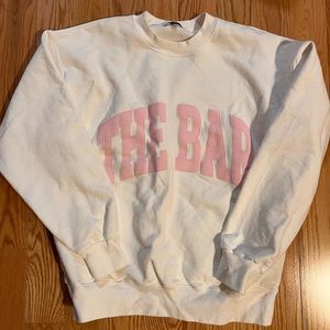 The Bar varsity sweatshirt